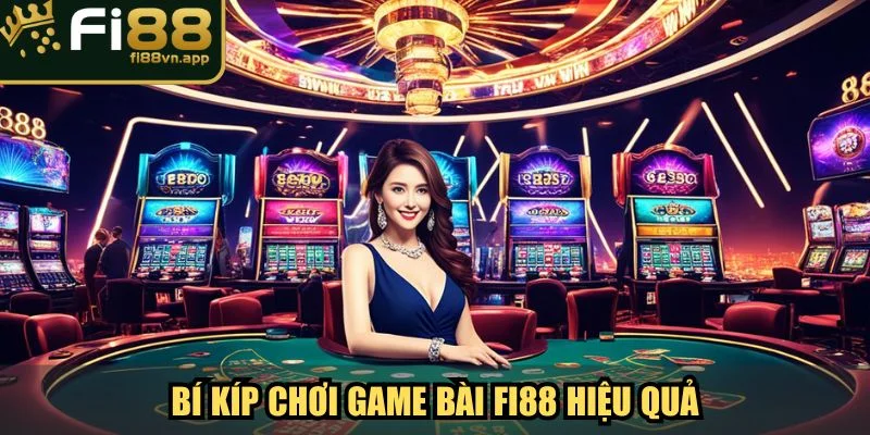 Bí kíp chơi game bài Fi88 hiệu quả từ cao thủ