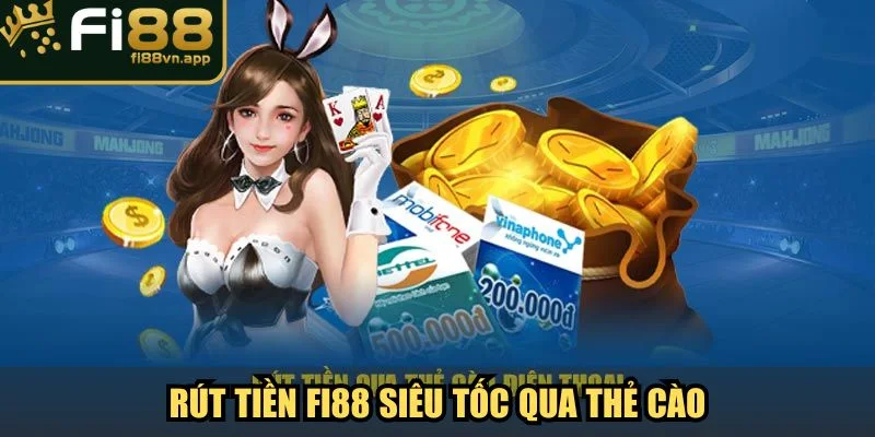 Rút Tiền Fi88 Tổng Hợp Thao Tác Đơn Giản Cho Newbie 3 Rút tiền Fi88 siêu tốc qua thẻ cào